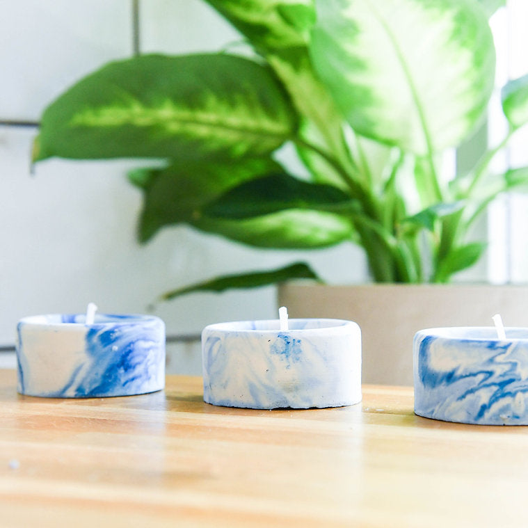 Sea Lily Fragranced Tealight Holders x6