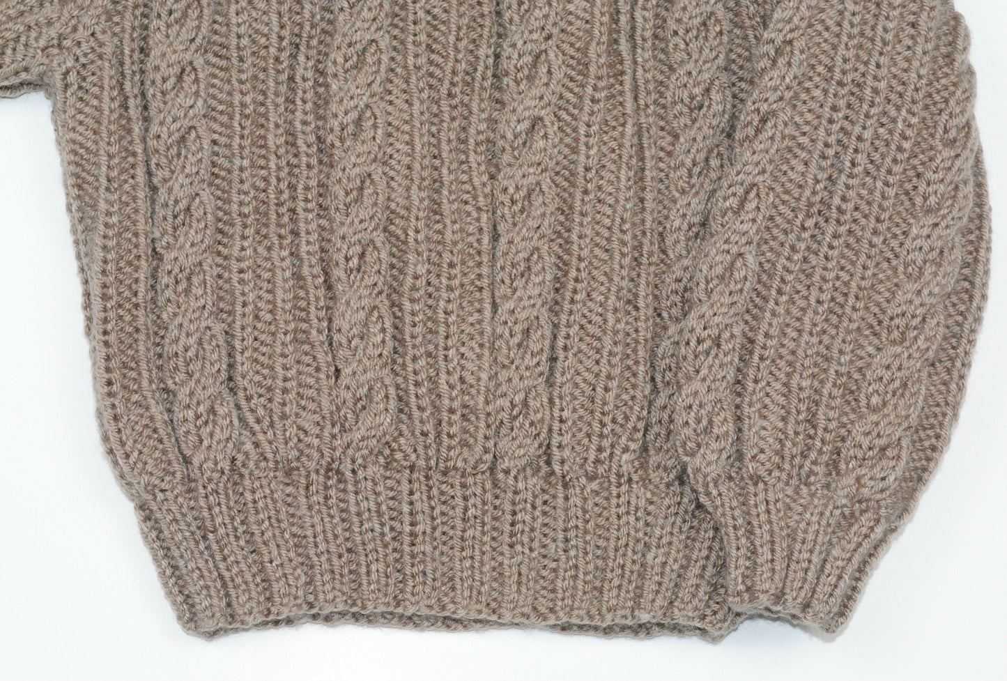 Soft Aran Childs Round Neck Sweater (18-24 Months)