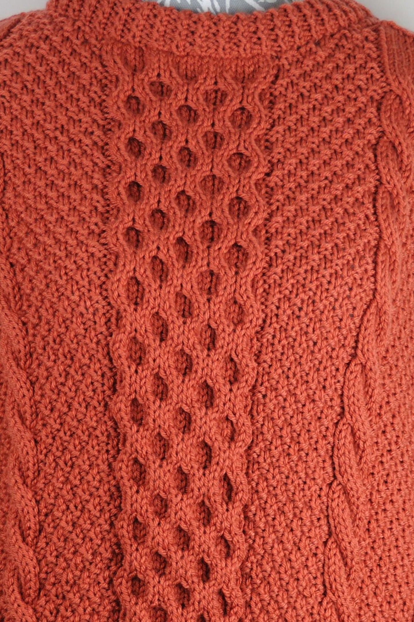 Adult Round Neck Sweater - Marsala / Copper (Snug / Loose Fit)