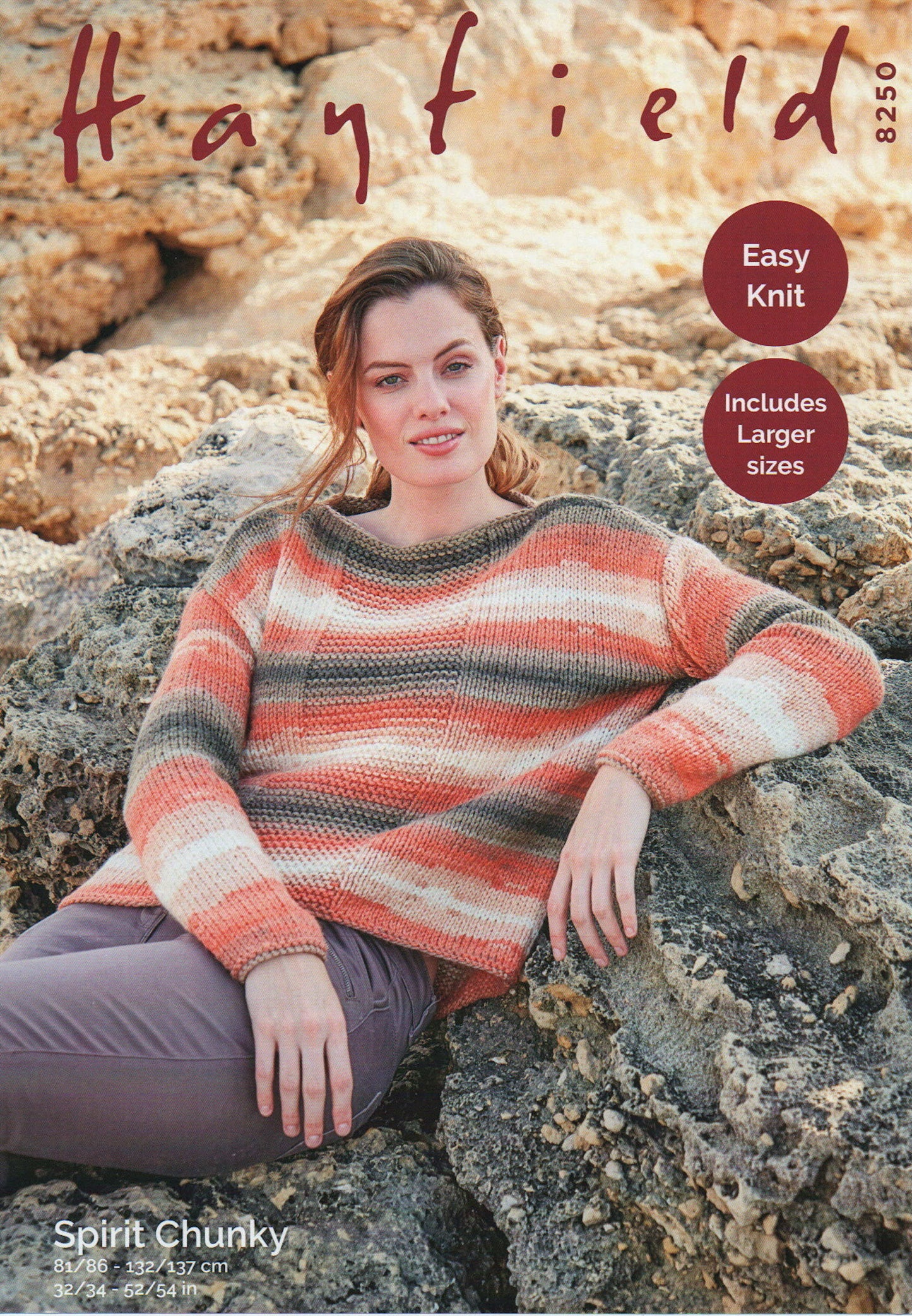 Hayfield Spirit Chunky 8250 Knitting Pattern
