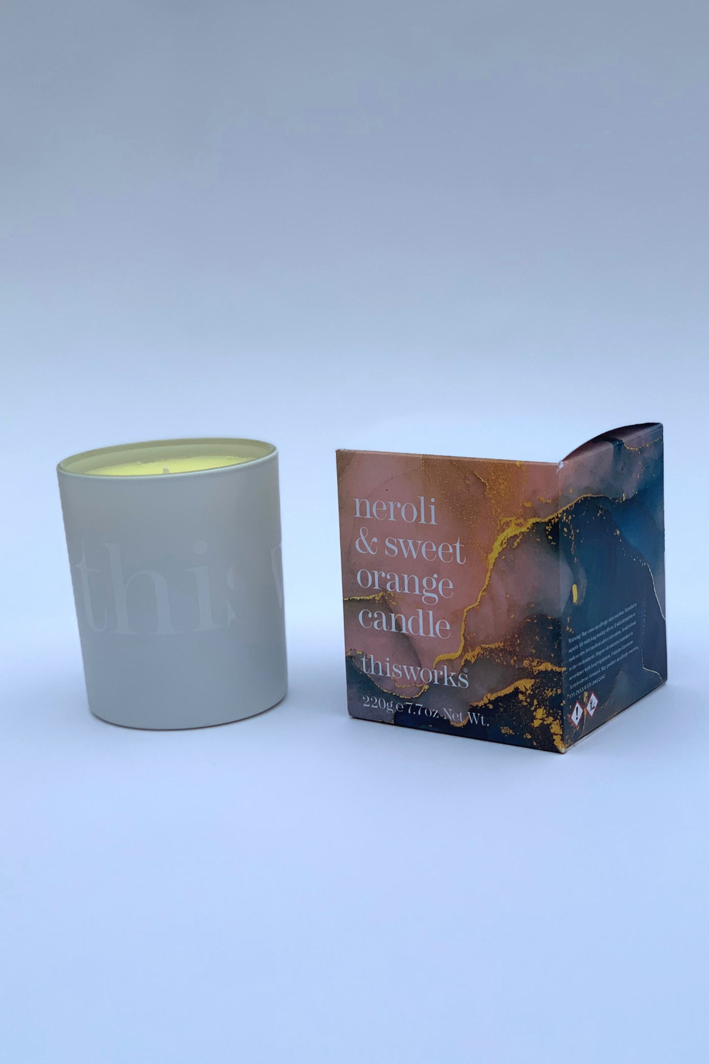This Works Neroli & Sweet Orange Candle 40 Hrs Essential Oils 220g