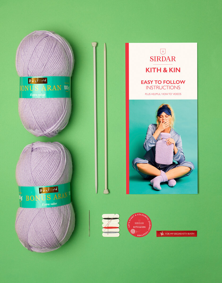 Sofa Socks & Bottle Knitting Kit