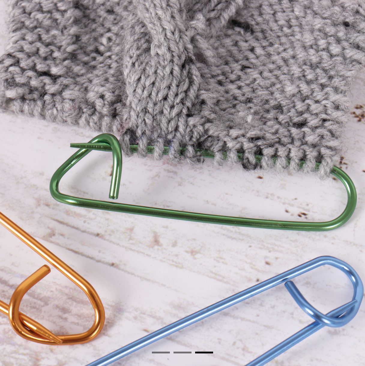 Stitch Holders: Aluminium: 3 Sizes: 3 Pieces