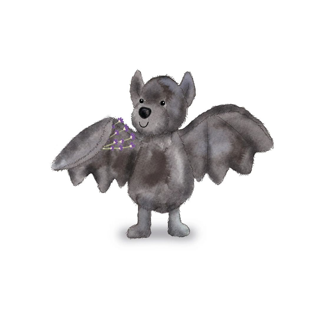 Warmies Black Bat Plush