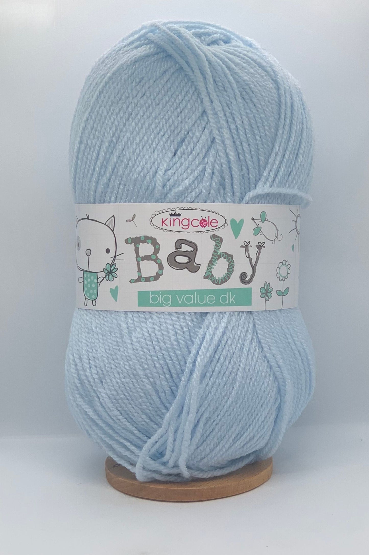 Big Value Soft Blue DK - 100g  Shade 3346