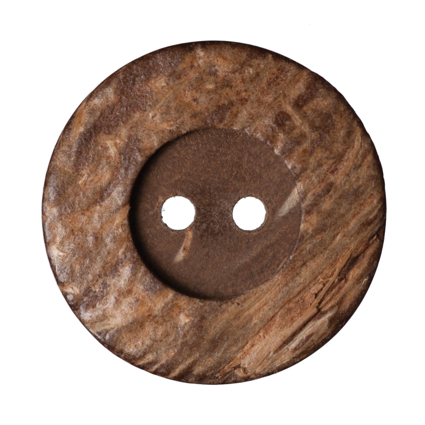 Button 22.5mm: Pack of 3: Code C - Brown
