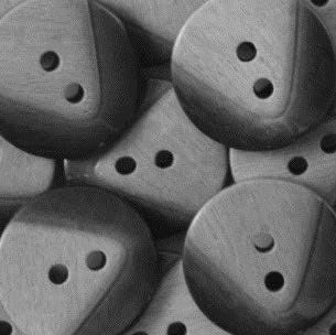 20mm 2 Hole Chunky Grey 212012 x5