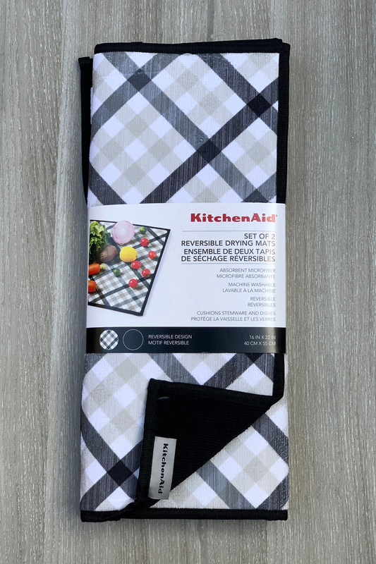 New KitchenAid set of 2 reversible Drying Mats - Various Colours