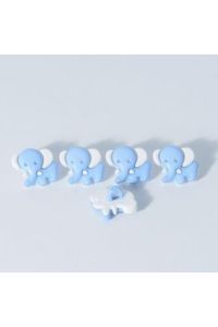 Elephant 20mm Blue  230902 x5