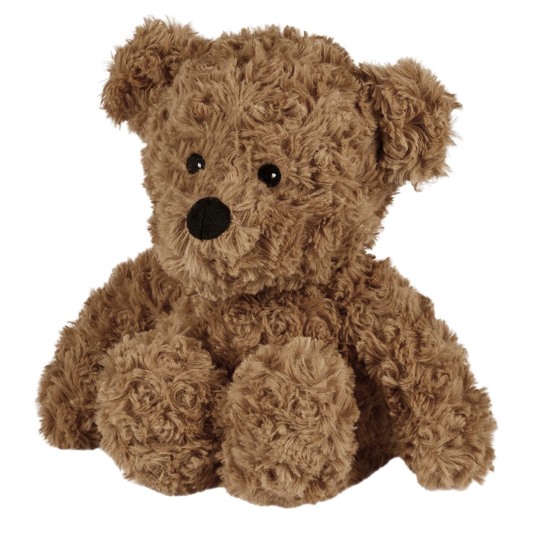 Warmies Brown Curly Bear Plush