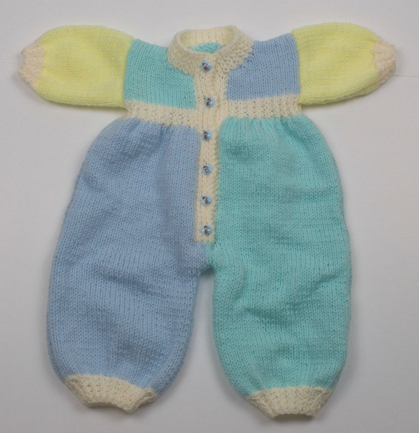 Baby's Chequered Playsuit (0-3 Months)