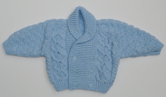 Boys Shawl Collar Cardigan (3 Months)