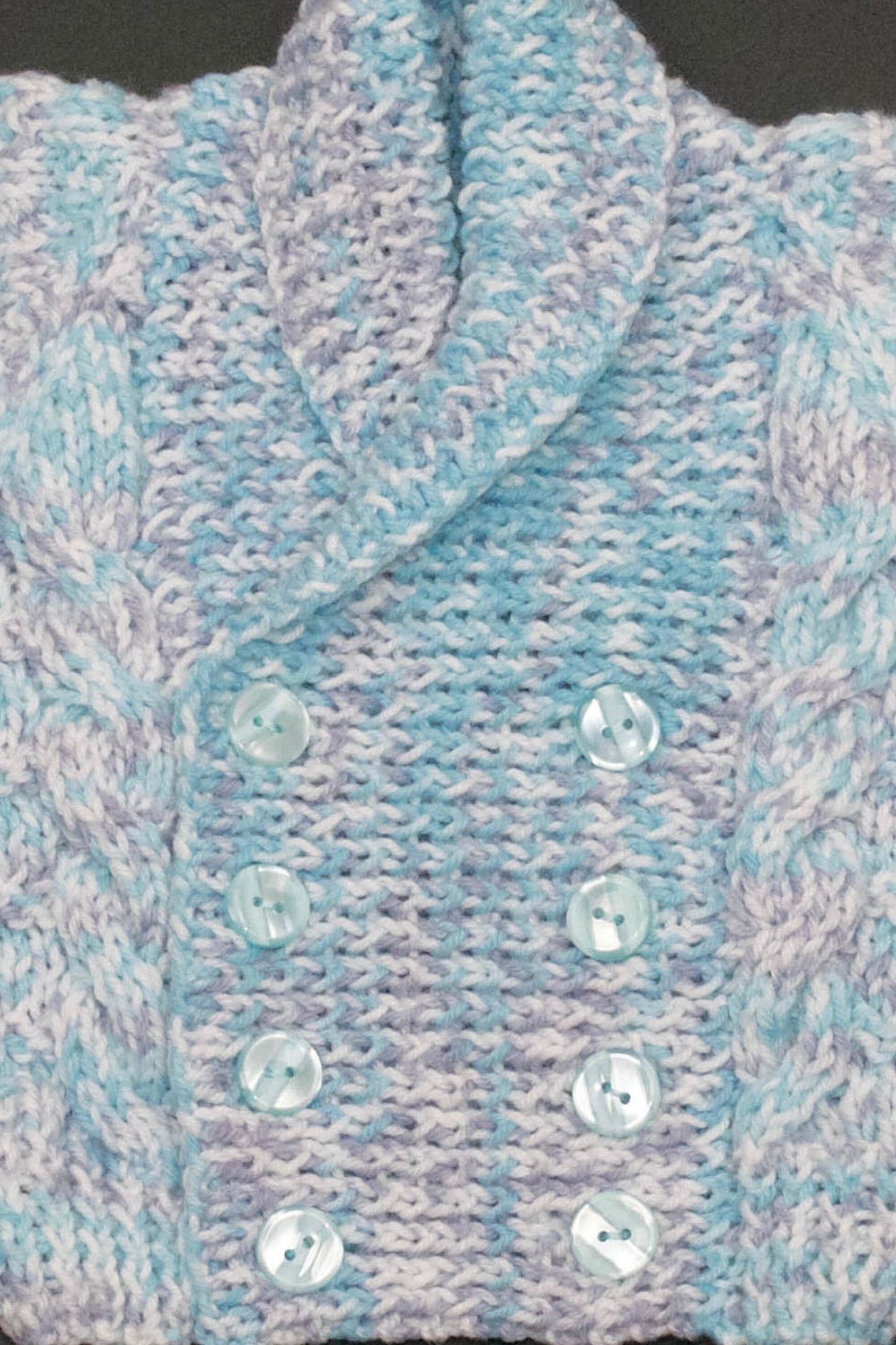 Boy's Shawl Collar Cardigan (0-6 Months)