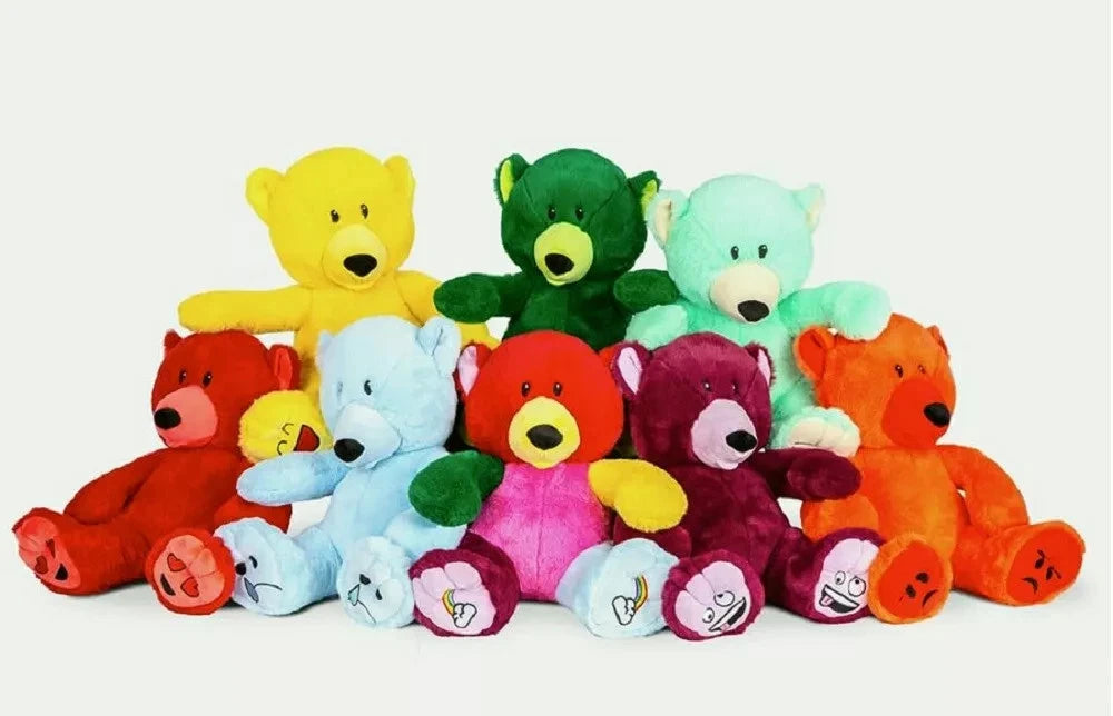 Mood Bear 33cm Soft Plush Teddy – Recycled, Emotional Support, All Ages Collect