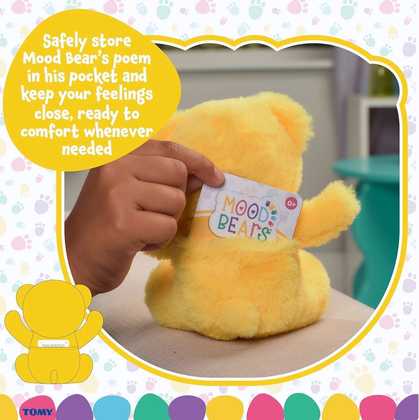 Mood Bear - Happy Bear (Mini) - Brand New