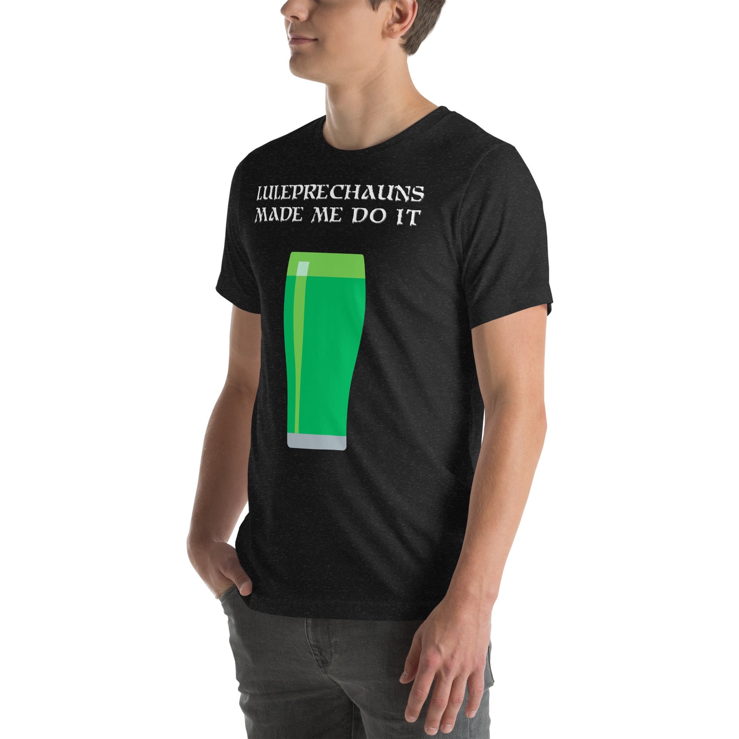 Funny St Paddy Day T-Shirt (Leprechauns Green Beer)