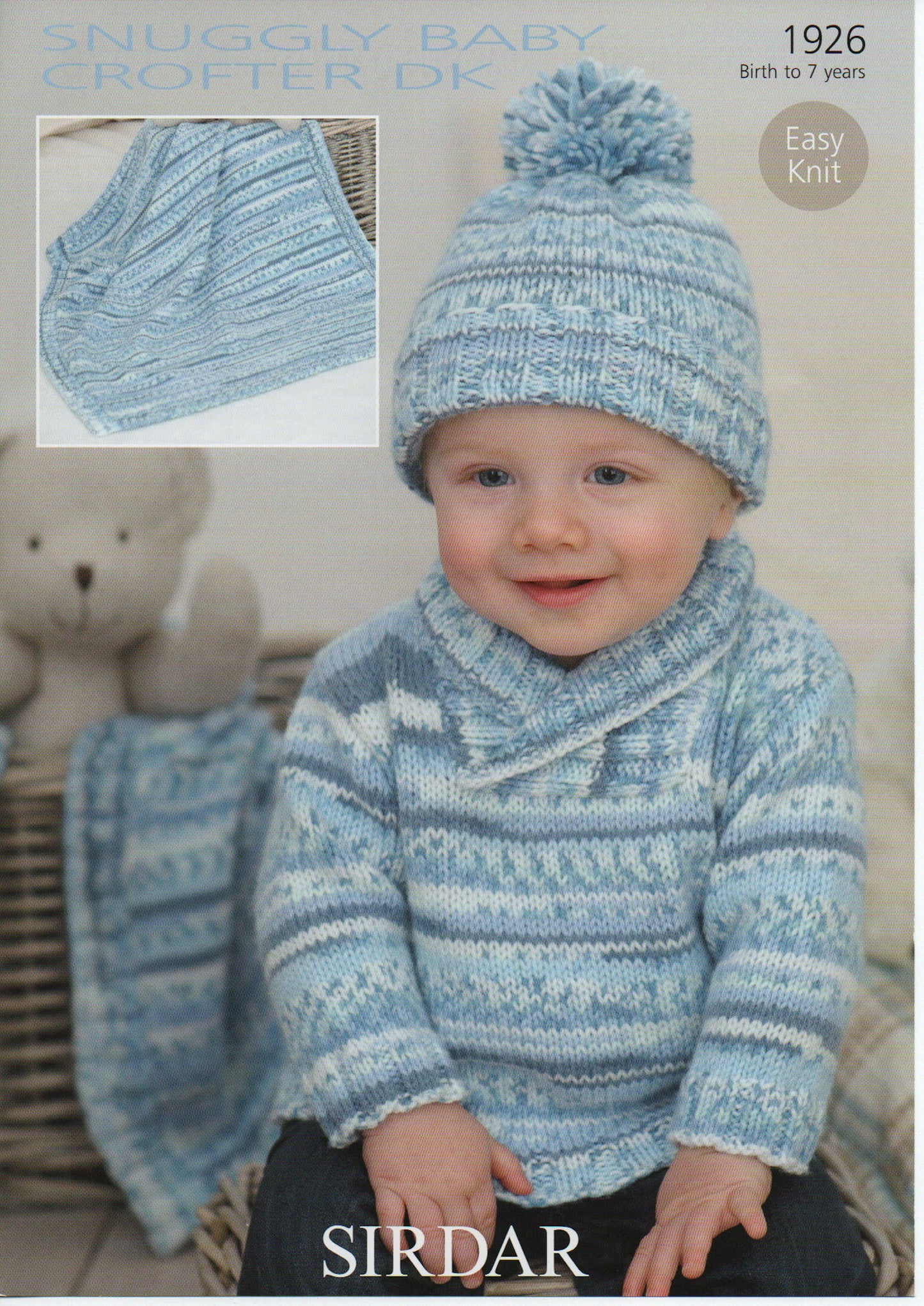 Sirdar Snuggly Baby Crofter DK 1926 Knitting Pattern