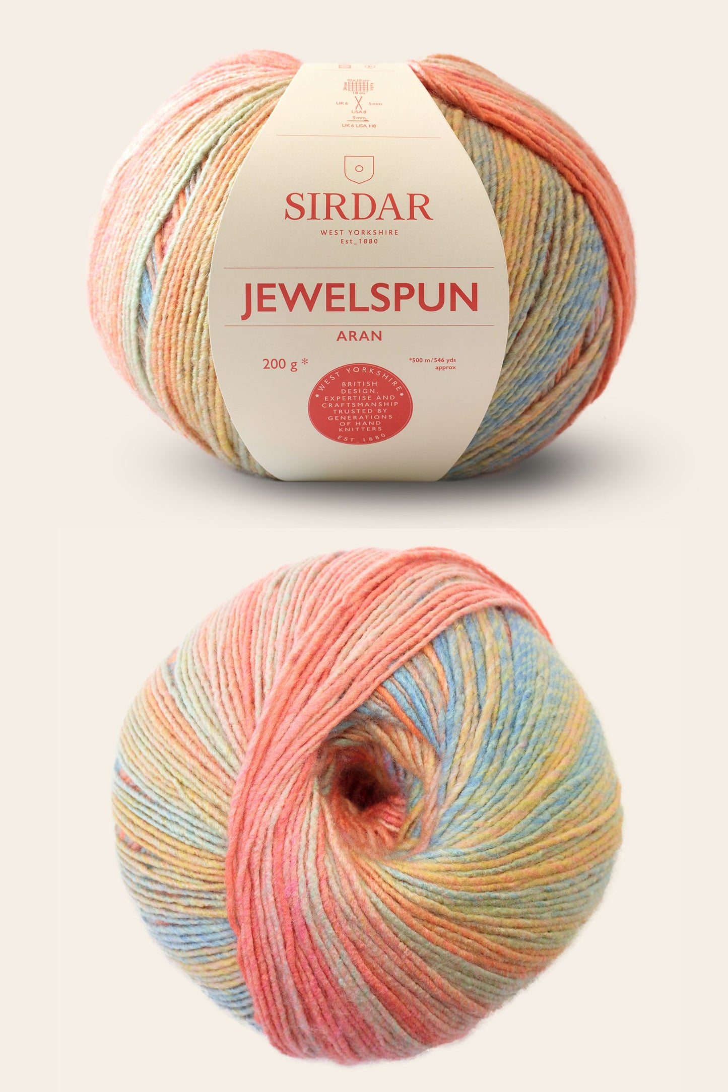 Sirdar Jewelspun Aran, 200g (F237)