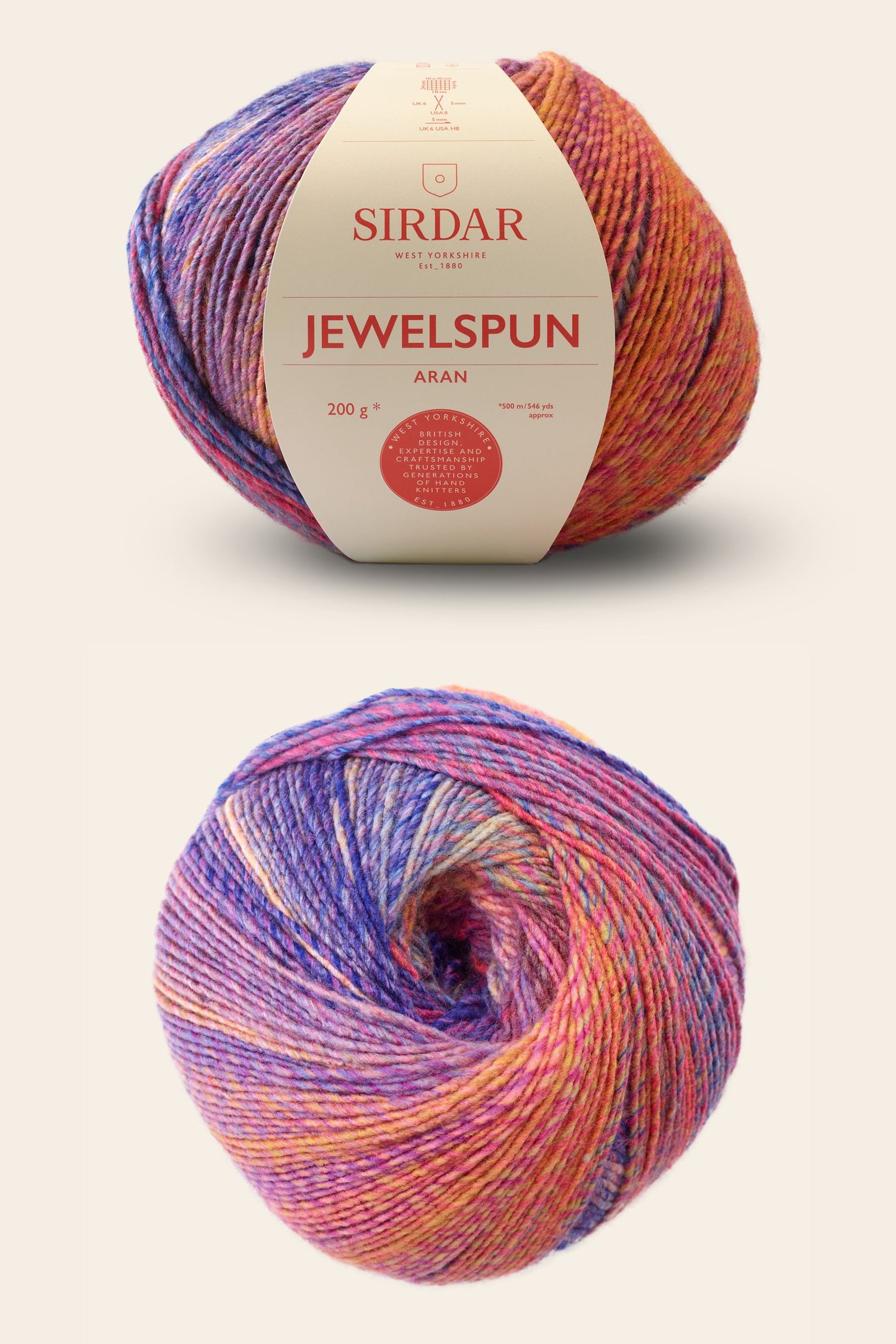 Sirdar Jewelspun Aran, 200g (F237)