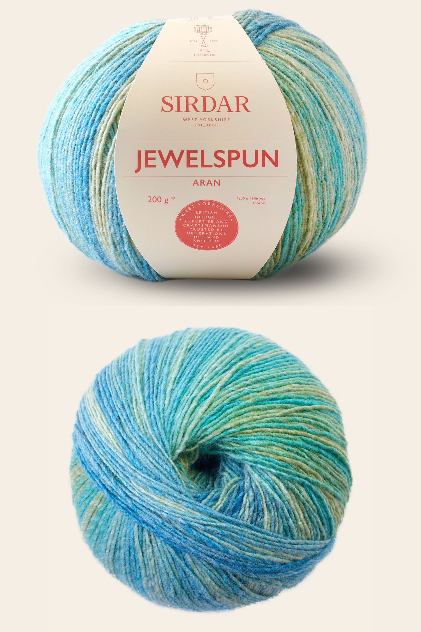 Sirdar Jewelspun Aran, 200g (F237)