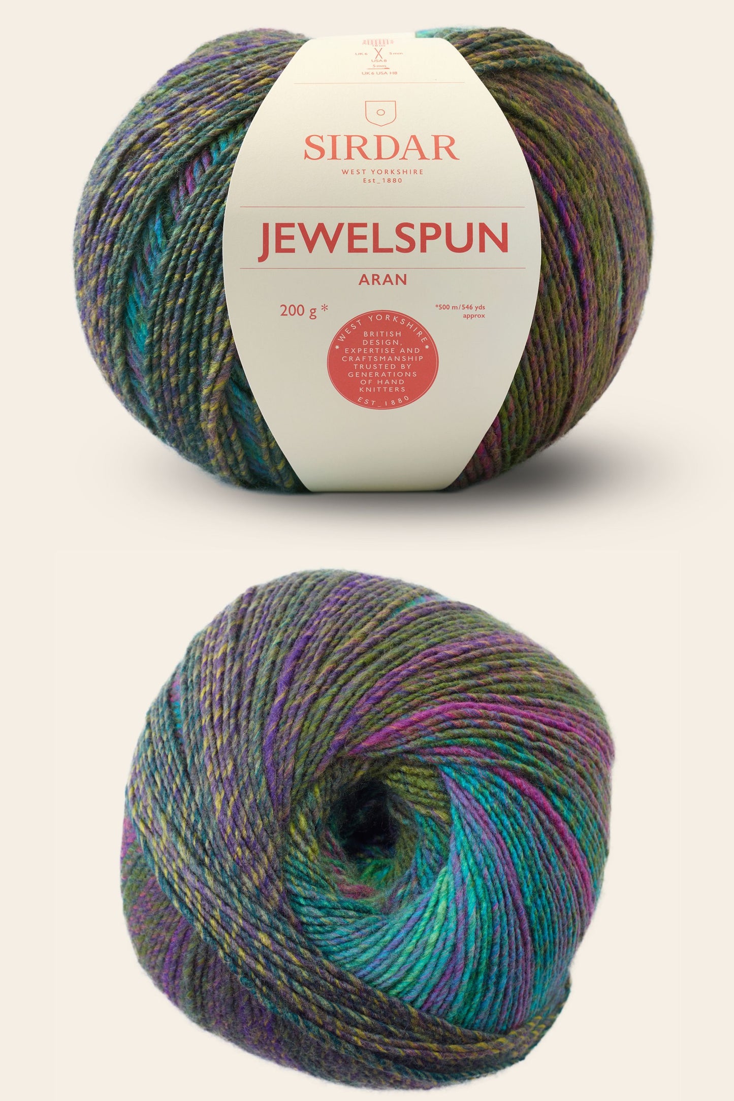 Sirdar Jewelspun Aran, 200g (F237)