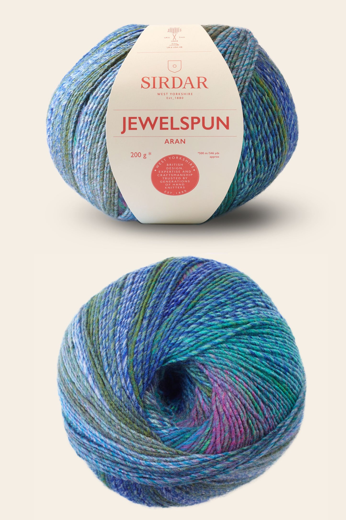 Sirdar Jewelspun Aran, 200g (F237)